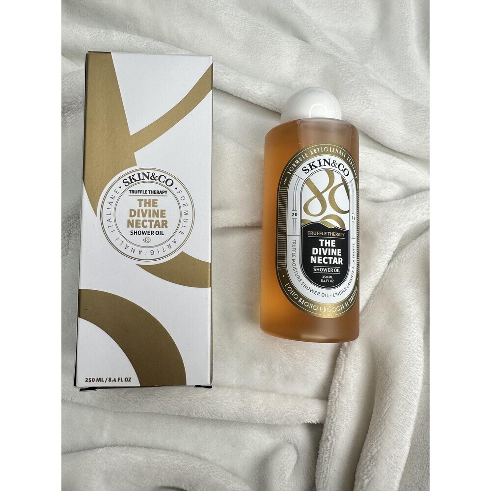SKIN&CO Truffle Therapy Divine Nectar Shower Oil Wash 8.4 Fl Oz New Italy